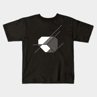 square geometric composition Kids T-Shirt